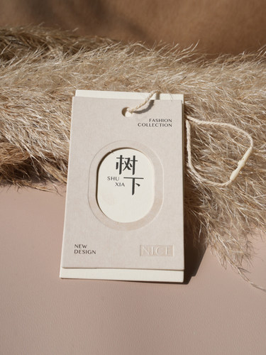 黑子ins小清新网红服装吊牌定做