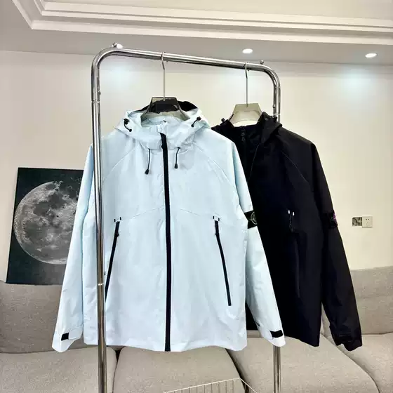 Cross-Border 25 Summer New Trendy Brand Shijia Three-Proof Outdoor Casual Sports Jacket