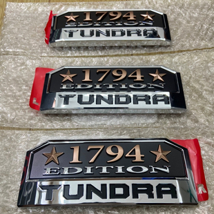 tundra车贴 1794叶子板翼子板标贴 适用于坦途车标 TUNDRA侧门标