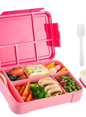 上班族男女学生学校便当盒可微波炉加热保温便携易清洗带盖饭盒