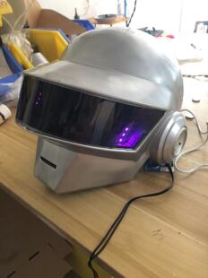 DaftPunk Man德霍曼 傻瓜蠢朋克 赛博蒸汽朋克头盔面具定制 Guy
