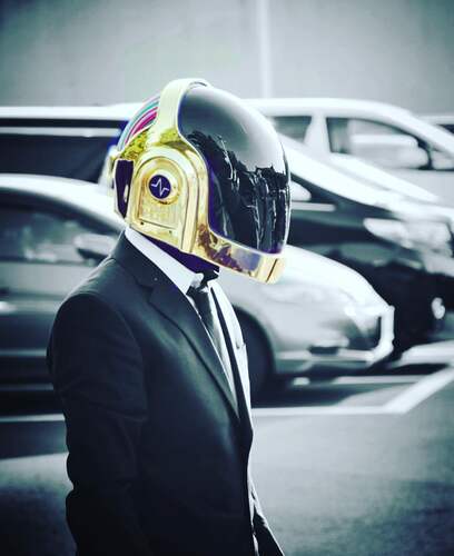 DaftPunk-Guy Man德霍曼 傻瓜蠢朋克 赛博蒸汽朋克头盔 定制