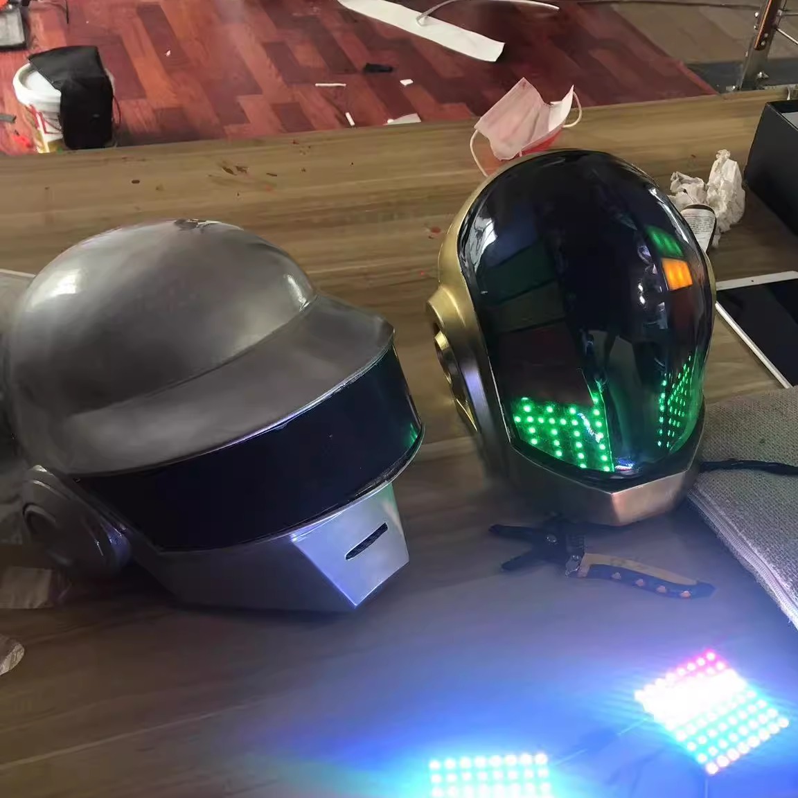 DaftPunk头盔面具定制