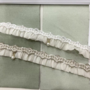DIY窗帘花边蕾丝木耳边纱窗纱布艺幔头装 饰侧边拼接绣花水溶辅料