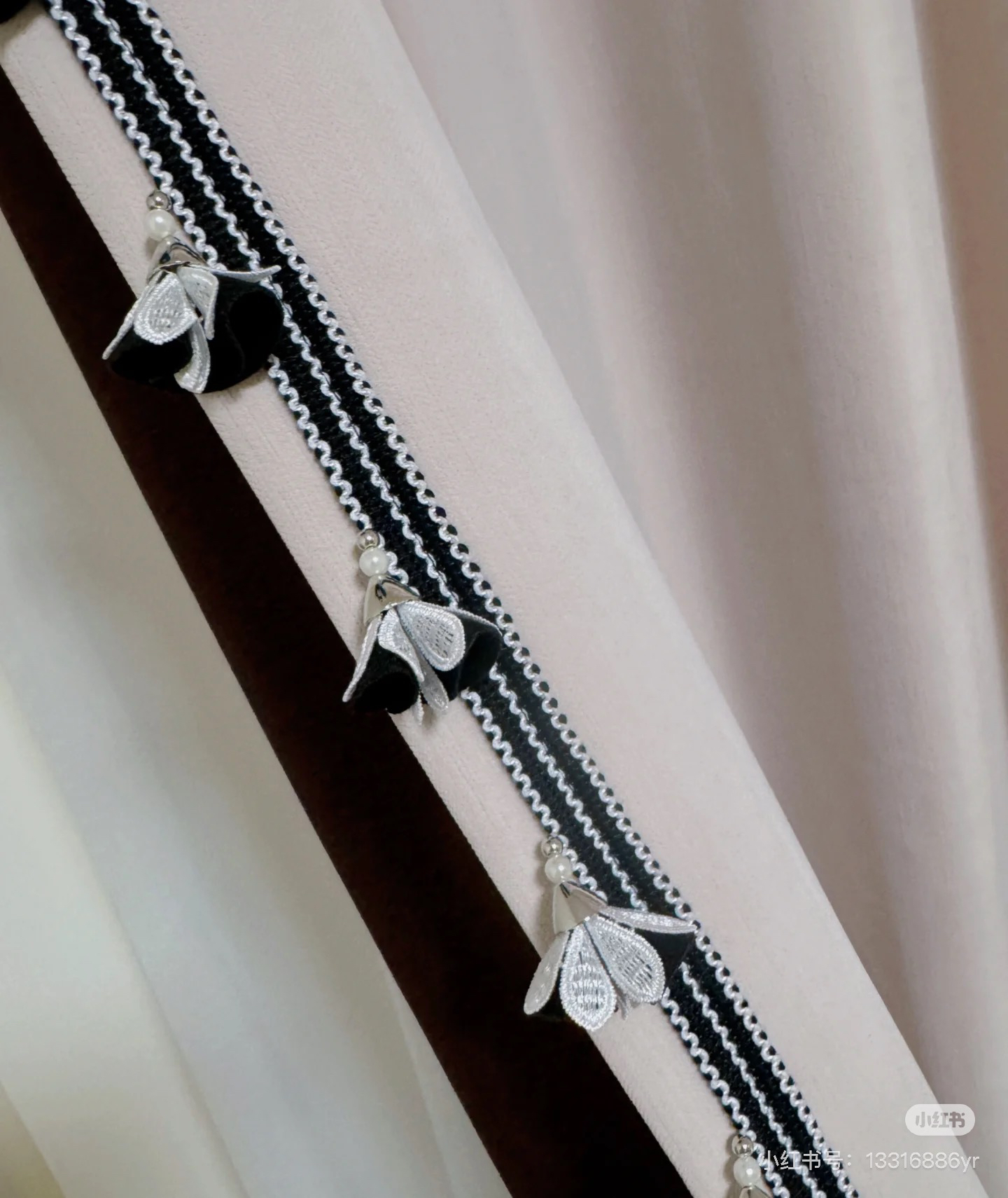 新款窗帘花边中古风手工立体花朵沙发抱枕布艺辅料装饰