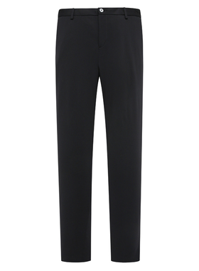 CA554卡换季断码清仓男士简约通勤百搭黑色中腰小直筒弹力休闲裤