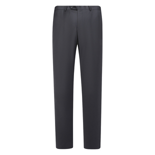 J1597鸟断码清仓春秋款男士职业装95％羊毛黑色中腰直筒正装西裤