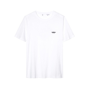 77%棉简约百搭圆领白色打底短袖 外贸换季 男士 清仓夏季 T恤U071 断码