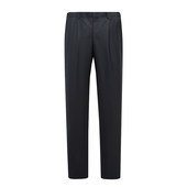 深蓝色中腰宽松直筒羊毛西裤 MY564美断码 商务正装 男士 清仓春秋款