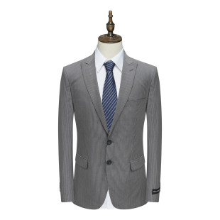 66.7％羊毛两粒扣单西装 PL14皮断码 商务职业装 男士 外套 清仓春秋款