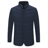 中年男士 SF318路断码 清仓早春薄款 棉衣简约立领纯色商务休闲外套