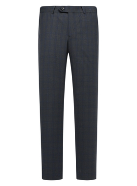 SF604路断码清仓男士职业正装黑灰色高支130`S羊毛意大利面料西裤