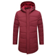 时尚 SL142仕东断码 清仓秋冬男士 红色91.3％白鸭绒连帽保暖羽绒服