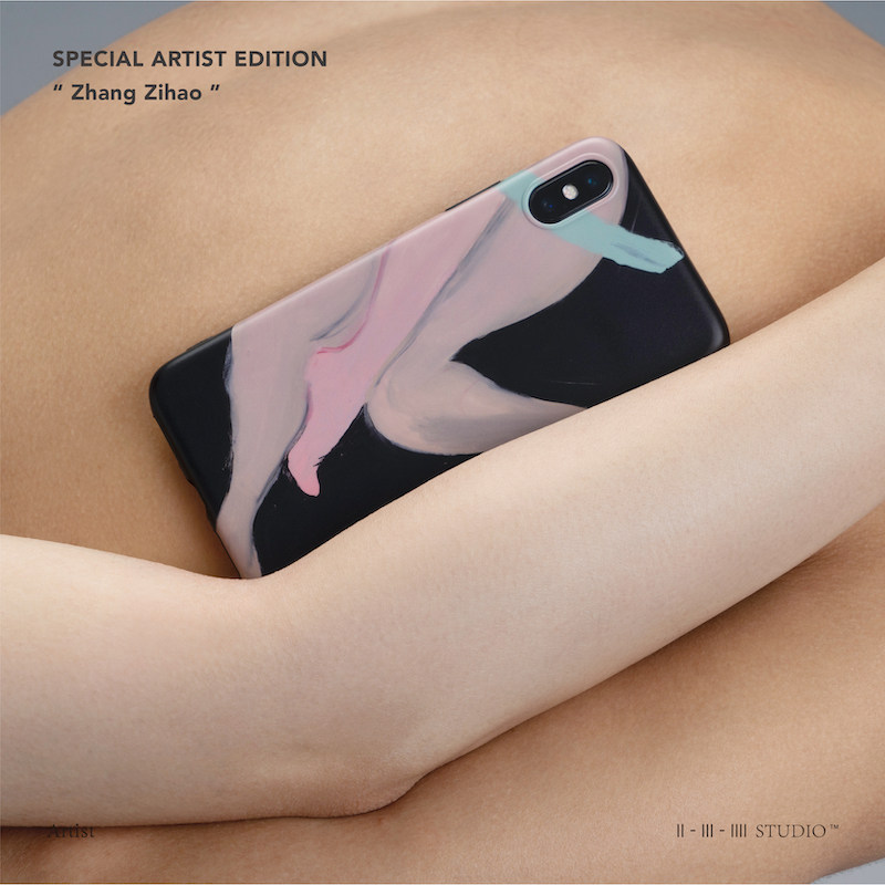 艺术家zihao × 二川井 苹果华为手机壳磨砂腿适用于iPhoneXs/11