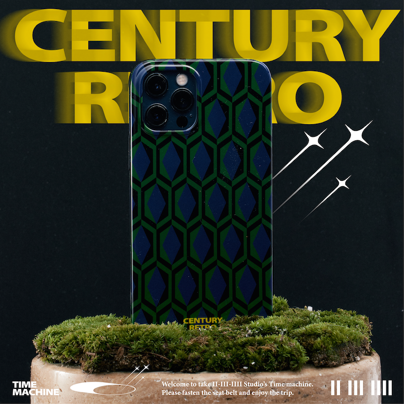 二川井 CENTURY RETRO光面适用于苹果手机壳iPhone12/13/14/15/16