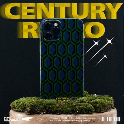 二川井 CENTURY RETRO光面适用于苹果手机壳iPhone12/13/14/15/16