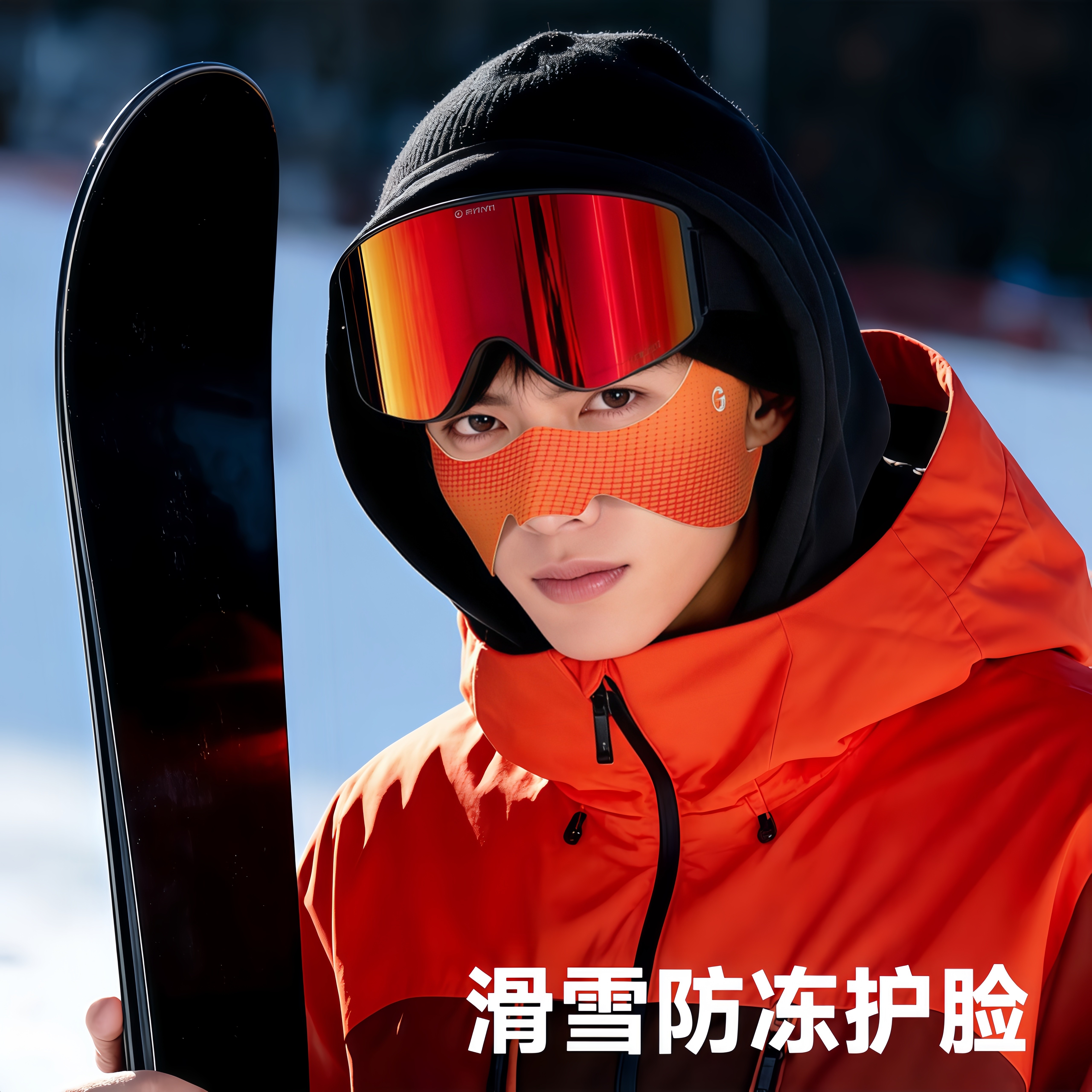 滑雪防冻脸贴冬季防风防寒护脸鼻贴保暖面罩户外登山跑步护脸贴,户外/登山/野营/旅行用品,滑雪护具,淘宝优惠券,粉丝福利购,淘宝优惠卷