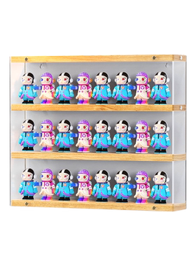 盲盒收纳展示架乐高手办架展示盒