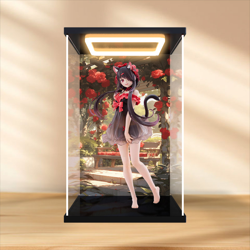 适用FuRyuTENITOLTALL 约会大作战 第五季时崎狂三手办灯光展示盒