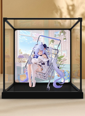 合金框架展示盒适用EUSUN 睡眠恶魔 诺诺丝 手办模型亚克力防尘罩