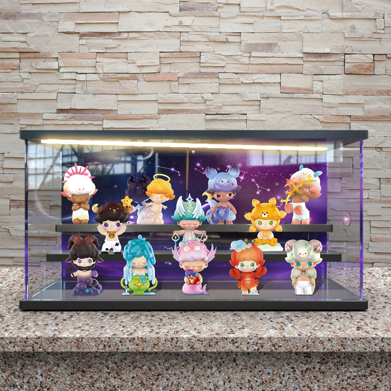 泡泡玛特DIMOO星座系列展示盒