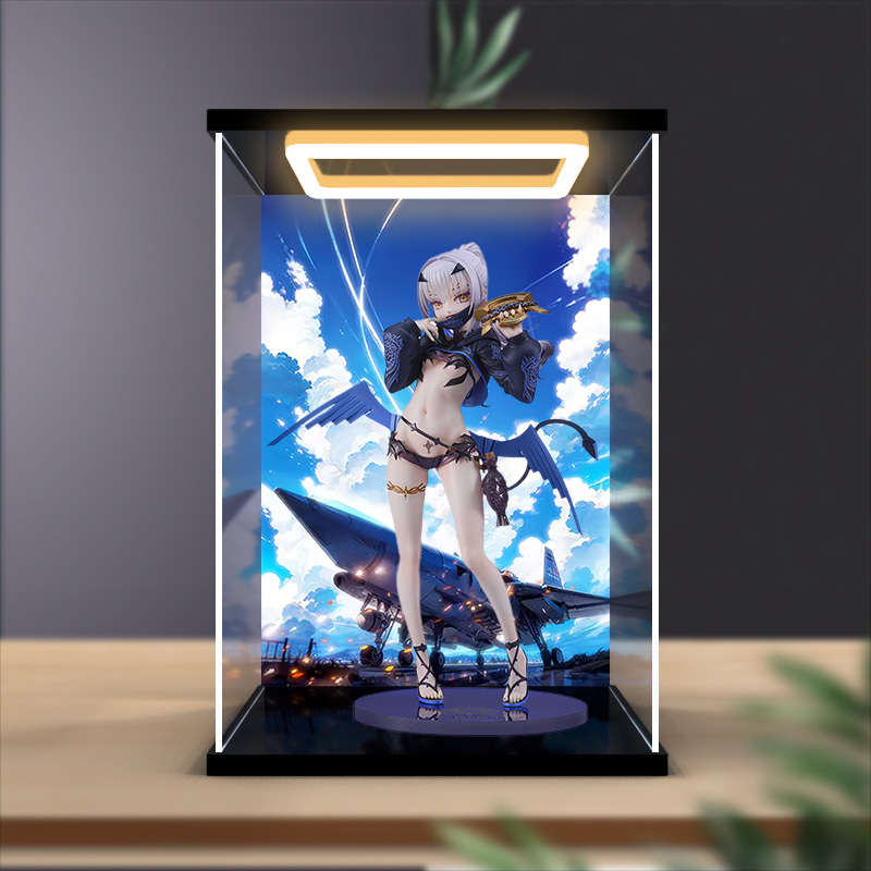 回型灯亚克力展示盒适用良笑社命运 冠位指令 裁定者-梅柳齐娜