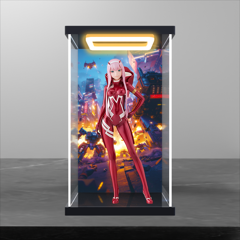 展示盒适用GSC良笑社 POP DARLING in the FRANXX 零二驾驶服手办