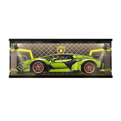 乐高适用闪电sian亚克力展示盒