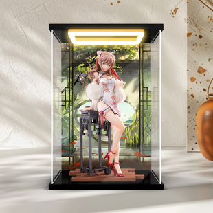 川帝适用APEX 古立特宇宙 宝多六花&南梦芽 旗袍手办白天版展示盒