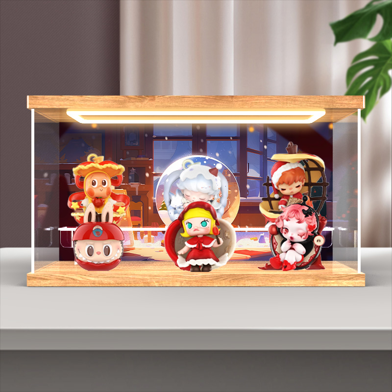 展示盒适用泡泡玛特你最珍贵系列手办盲盒可爱玩具礼物摆件亚克力