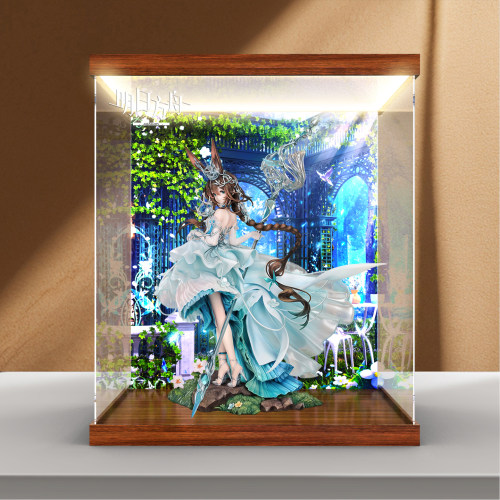 川帝适用Myethos 明日方舟 阿米娅 时序花圃VER. 灯箱款展示盒