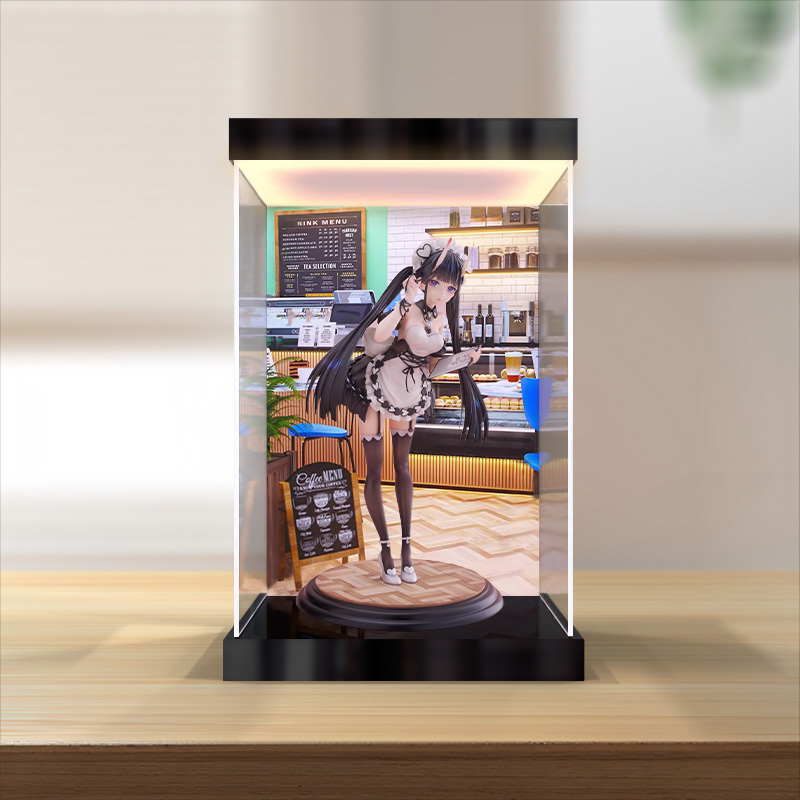 适用于碧蓝航线 能代 需要少冰吗?手办收纳灯箱款亚克力展示盒