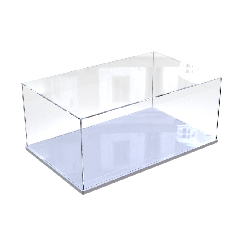 川帝亚克力展示盒42107 适用le高杜卡迪摩托车模型玩具透明防尘罩