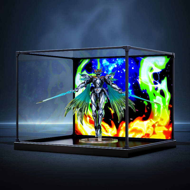 合金框架展示盒适用S.H.Figuarts 萨姆 手办模型潮玩亚克力防尘罩