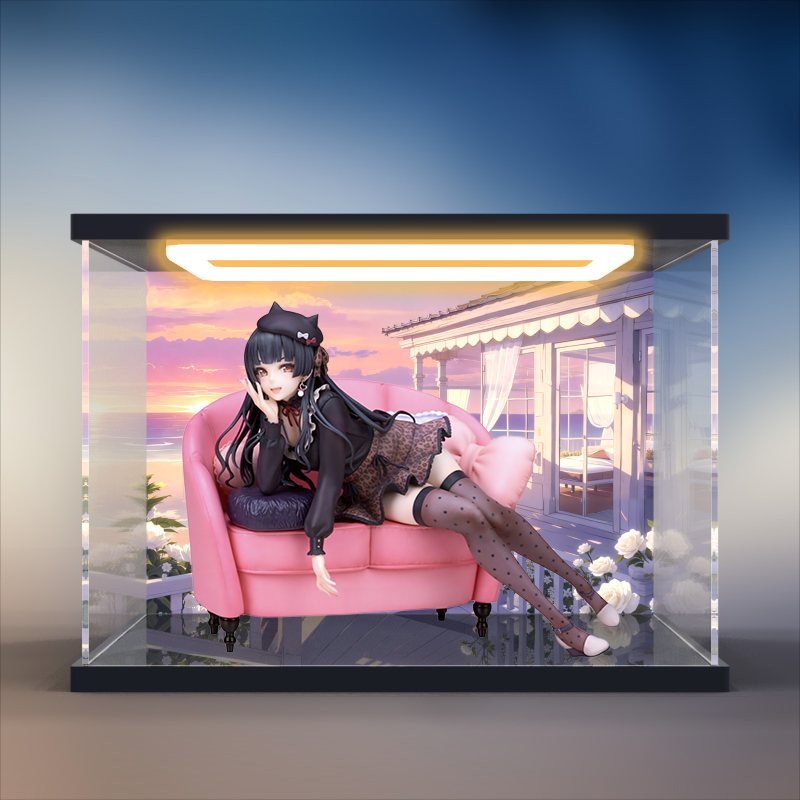 适用Alter偶像大师闪耀色彩黛冬优子私下密谈 手办展示盒收纳架