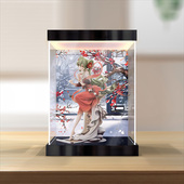 手办模型灯箱款 川帝适用GSC 展示盒 7比例 初音未来 梅花三弄