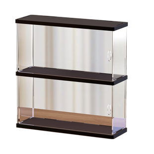 POPMART泡泡玛特盲盒展示盒手办潮玩创意玩具亚克力透明展示架