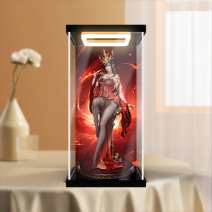 川帝适用阅文好物 斗破苍穹 否极PJ美杜莎 1:6手办回型灯展示盒