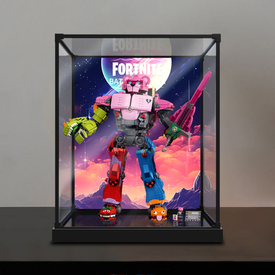 川帝适用77078机甲小队首领 碉堡之夜模型手办防尘亚克力展示盒