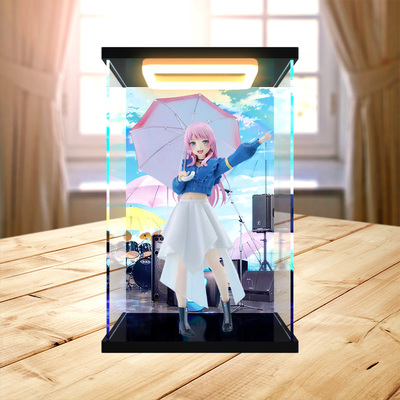 川帝适用 PARADE BanG Dream! 千早爱音 高松灯 手办回灯展示盒