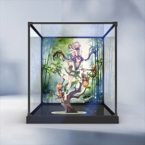 高清展示盒适用APEX-TOYS 仙剑奇侠传 阿奴 神木苗影 手办防尘罩