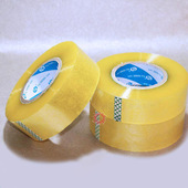 超大码 高粘性超薄透明胶带封箱胶仓库打包胶带包装 胶布胶纸