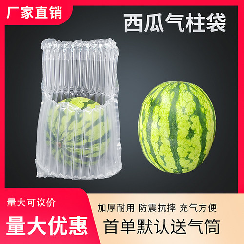 防震防摔西瓜气泡柱首单送气筒