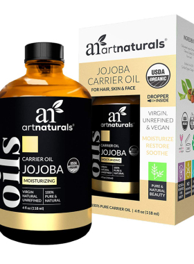 ArtNaturals-保湿抗氧化 Jojoba Oil 荷荷巴油 基底油精油 118ml