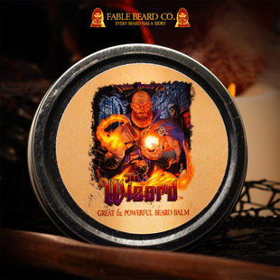 The Wizard波旁威士忌香草橙皮香滋养胡须定型膏 beard Fable