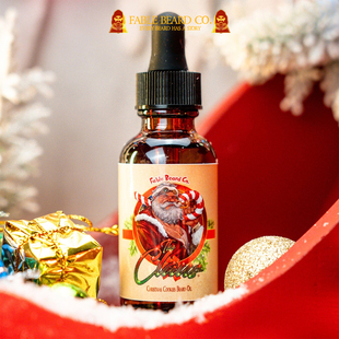 The Claus温暖圣诞饼干牛奶和香草糖霜香氛胡须油 beard Fable