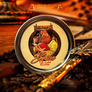 The Scribe奶泡拿铁香氛持久定型柔软顺滑胡须膏 beard Fable