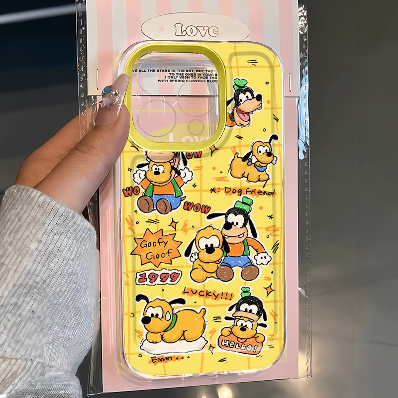 卡通ins高飞布鲁托手机壳苹果