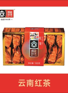 博能暖心红茶100克透明盒装