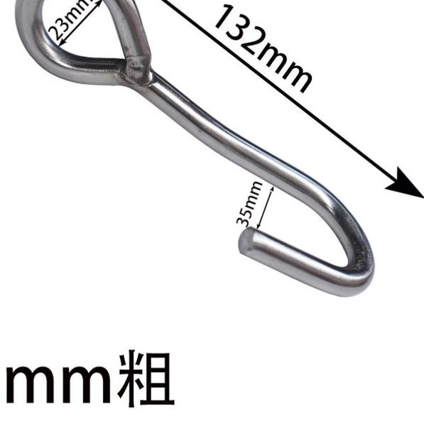 不锈钢吊钩螺丝带挂钩螺栓螺丝